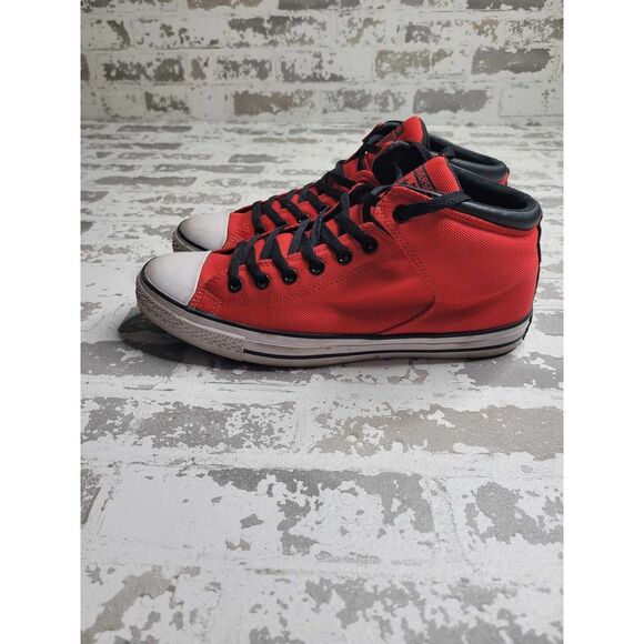 3622 Converse Chuck Taylor All Star Red Thick‎ Canvas Hi-Tops Men's 12 - Picture 3 of 8